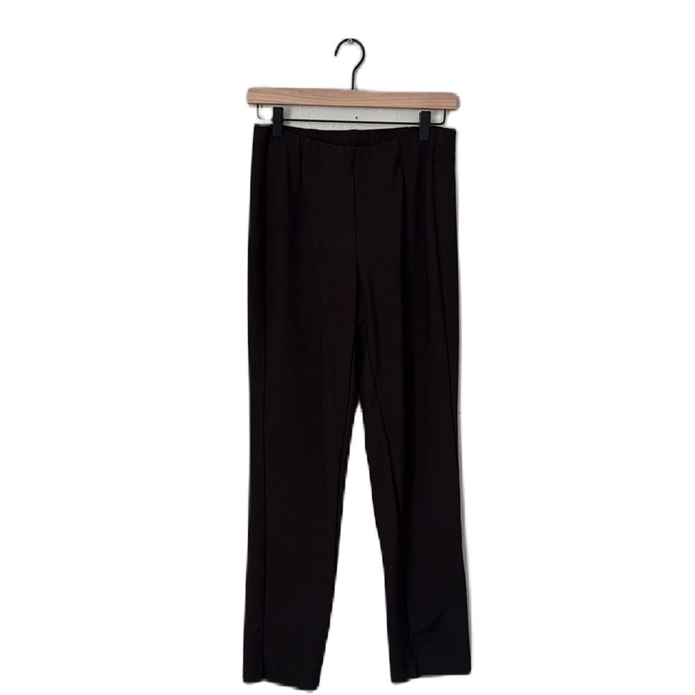 J. Jill Ponte Slim Leg Pull On Brown Trouser Pants Size XS